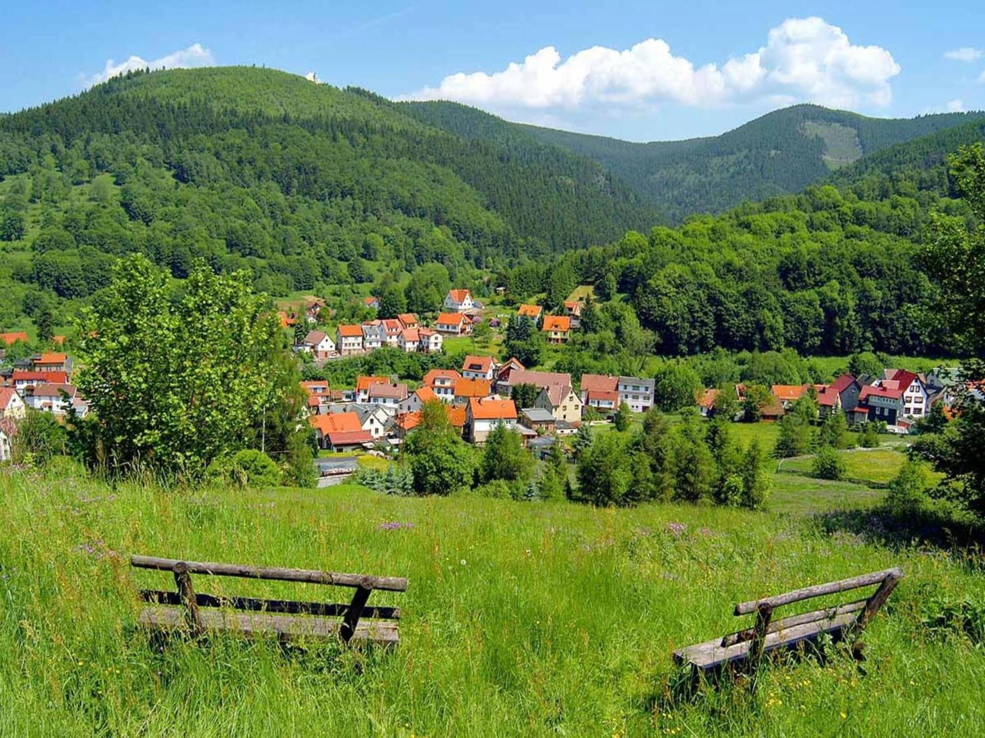Vacation Home Am Hermannsberg, Oberschoenau Oberschonau Buitenkant foto