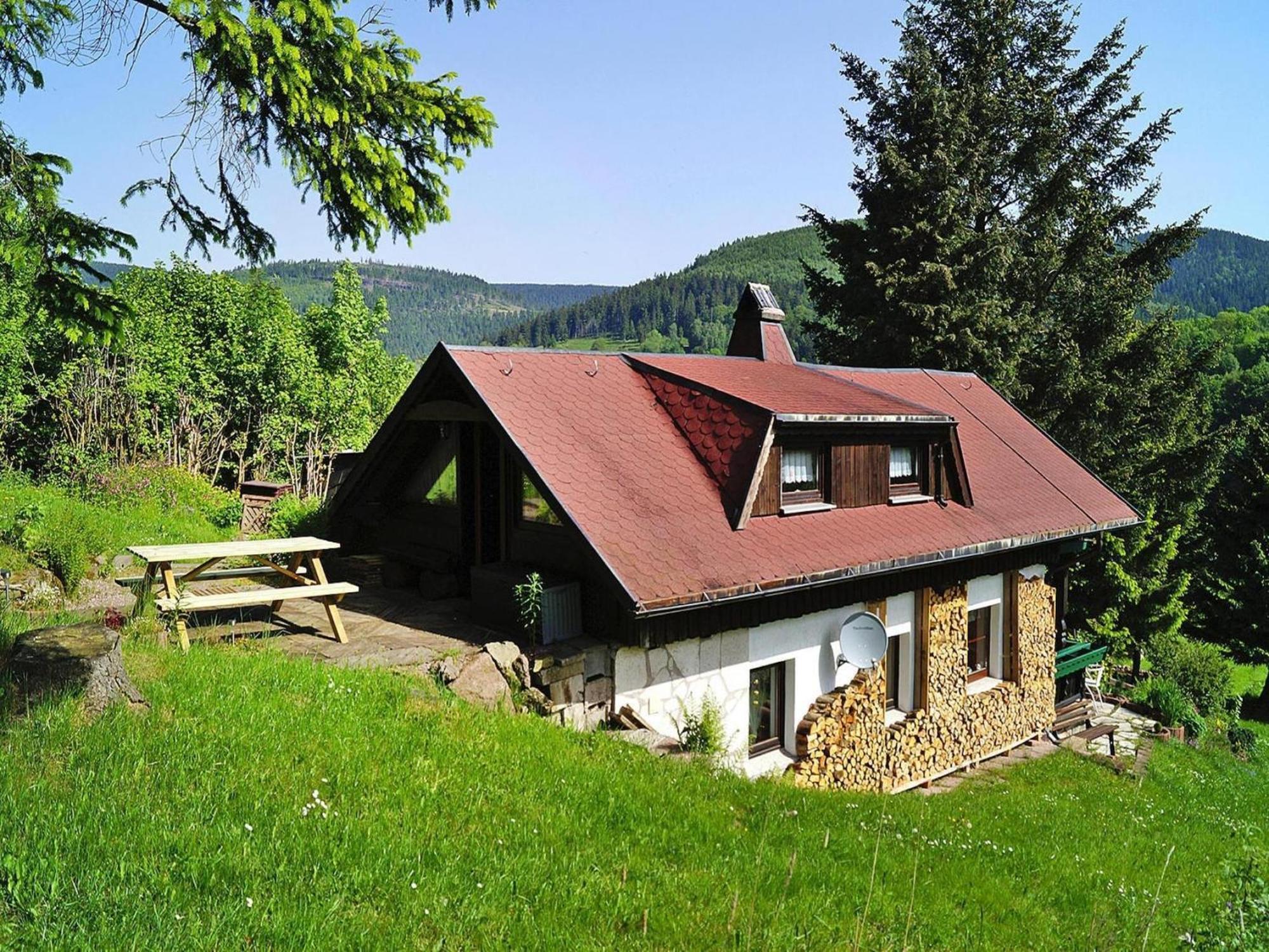 Vacation Home Am Hermannsberg, Oberschoenau Oberschonau Buitenkant foto
