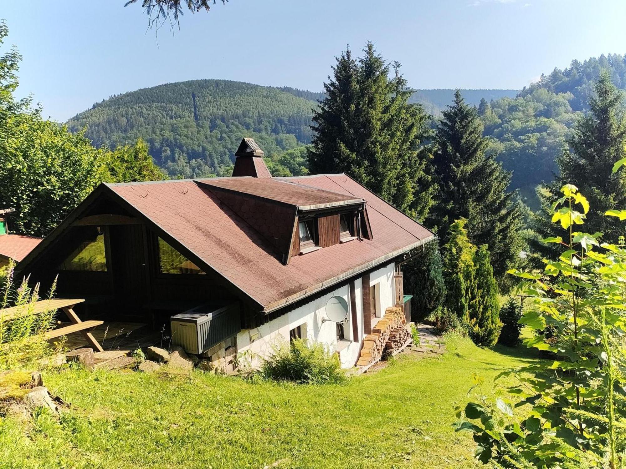 Vacation Home Am Hermannsberg, Oberschoenau Oberschonau Buitenkant foto