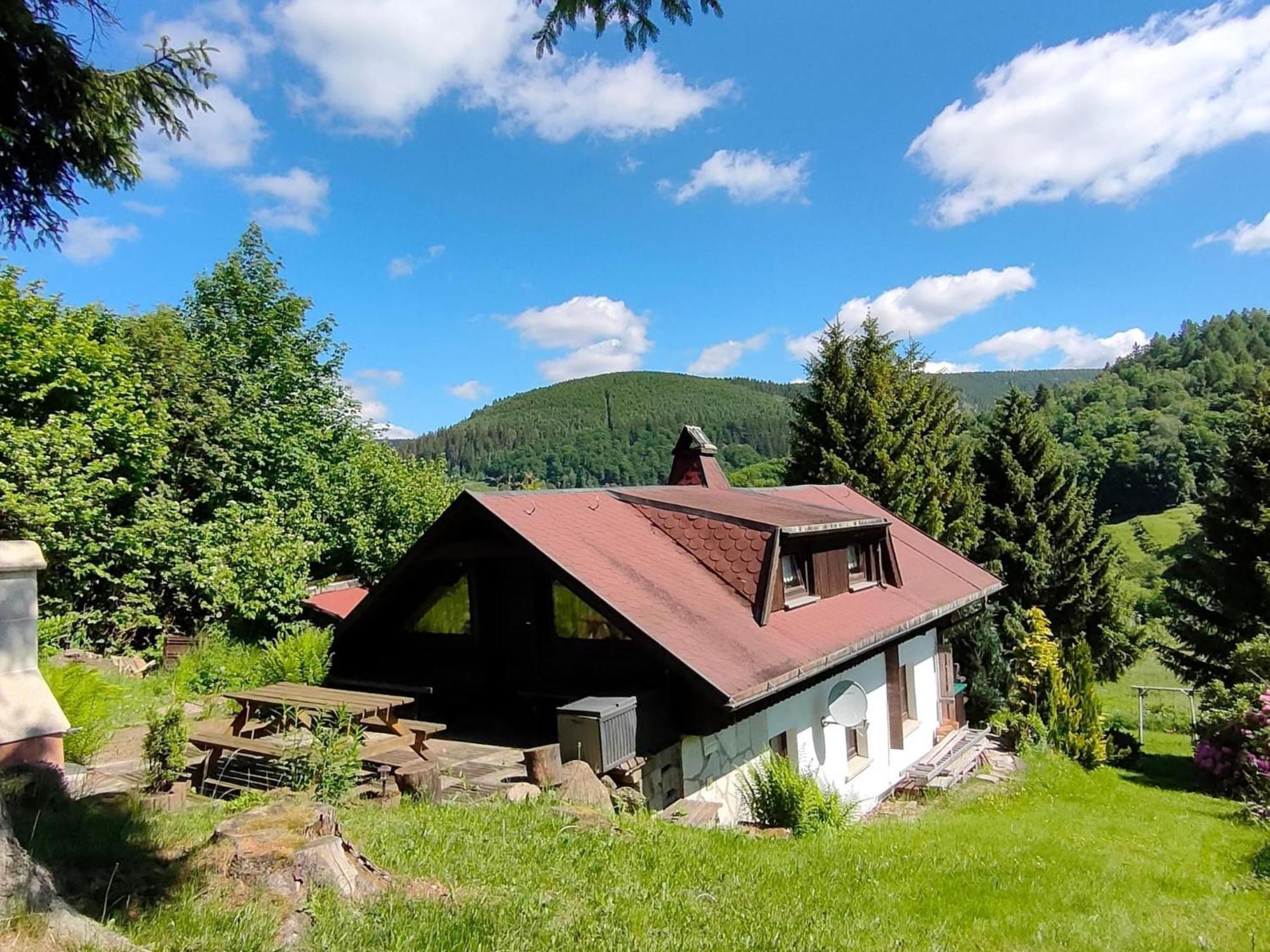 Vacation Home Am Hermannsberg, Oberschoenau Oberschonau Buitenkant foto