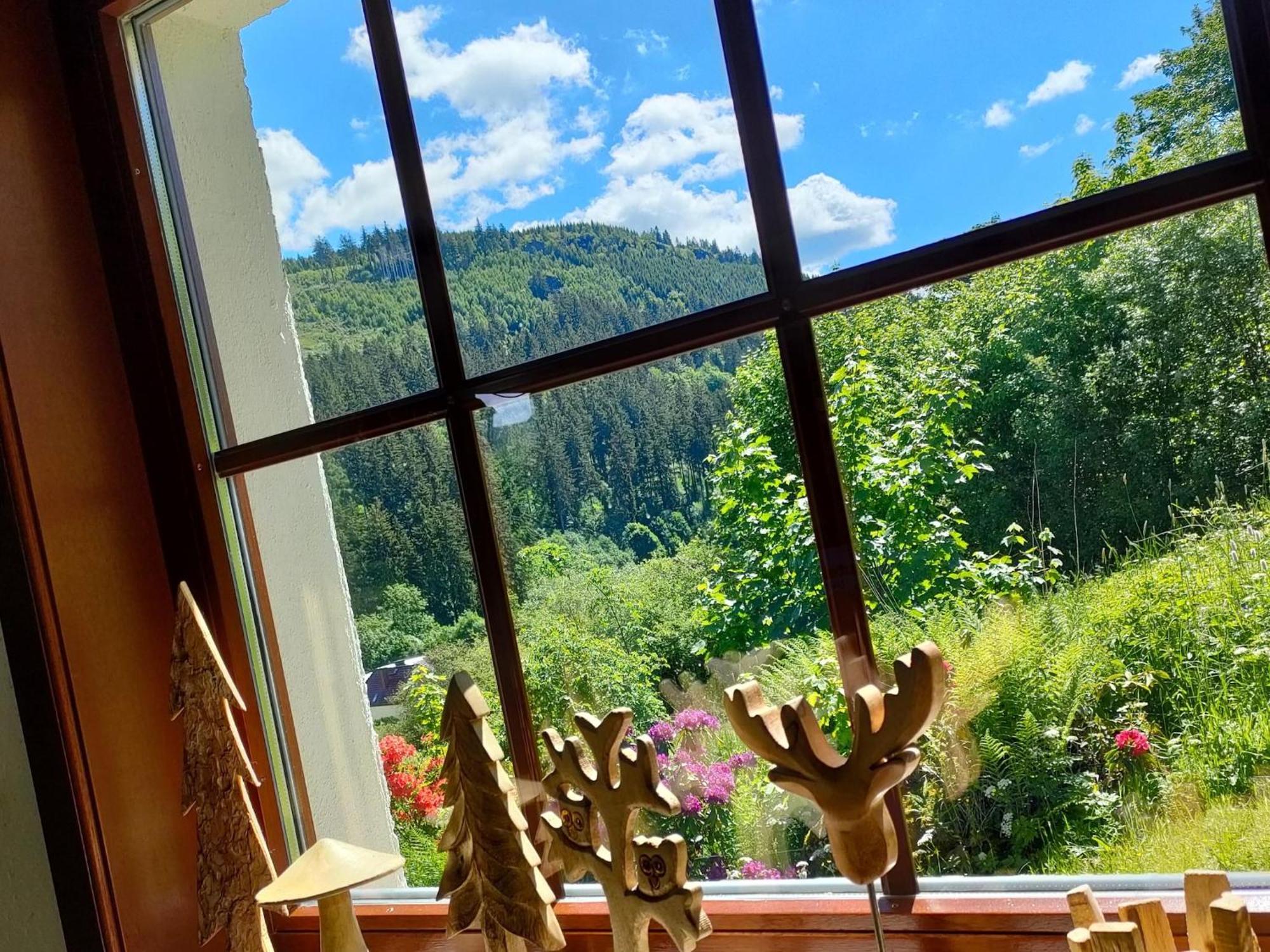Vacation Home Am Hermannsberg, Oberschoenau Oberschonau Buitenkant foto