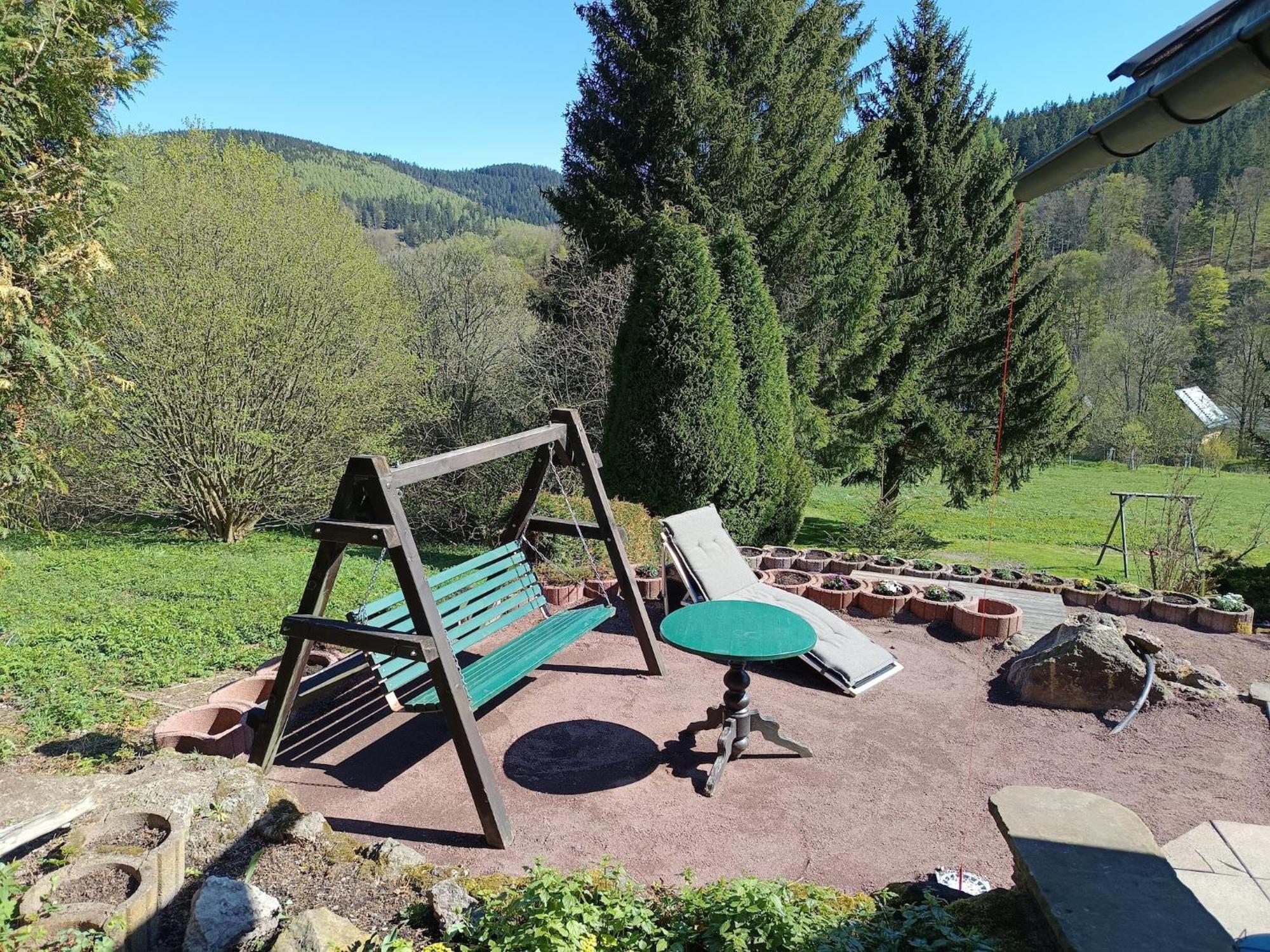 Vacation Home Am Hermannsberg, Oberschoenau Oberschonau Buitenkant foto