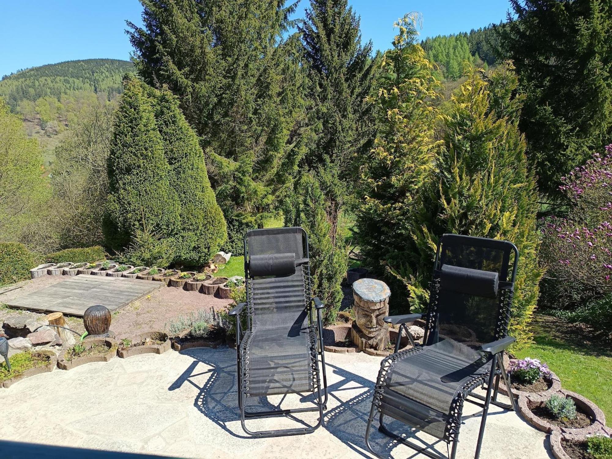 Vacation Home Am Hermannsberg, Oberschoenau Oberschonau Buitenkant foto